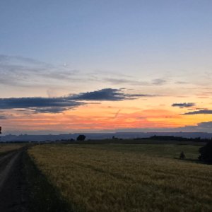 Letní noční přechod